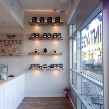 Vintage Caffeine - The order counter - Coffee & Tea Near Me - Calgary, Alberta