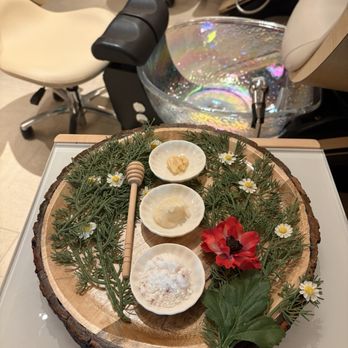 Tenaya Stone Spa - This was the Winnie the Pooh honey themed mindful traveler foot treatment! - Skin Care Near Me - Anaheim, California Tenaya Stone Spa - This was the Winnie the Pooh honey themed mindful traveler foot treatment! - Skin Care Near Me - Anaheim, California