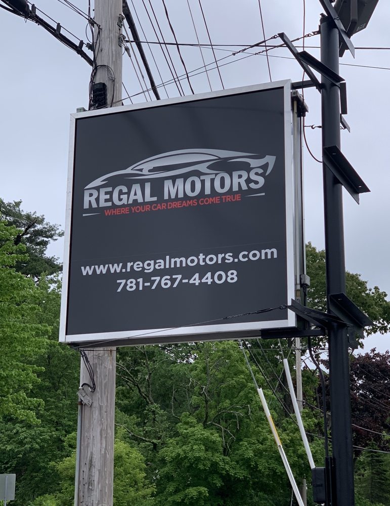 REGAL MOTORS Used Car Dealers 383 Union St, Holbrook, MA Phone