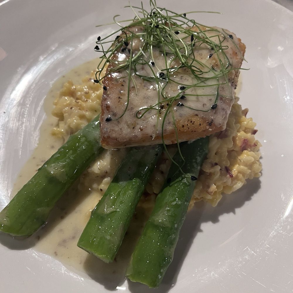 The Pearl Kitchen & Bar - Pan Toasted Halibut - Seafood Near Me - Bluffton, South Carolina The Pearl Kitchen & Bar - Pan Toasted Halibut - Seafood Near Me - Bluffton, South Carolina