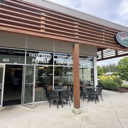 Brazen Poppy Bakery Cafe - The outside is modern and lets in a ton of light