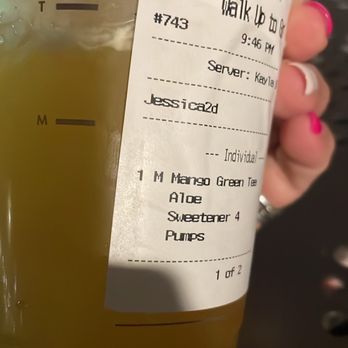 Cha For Tea - Mango Green Tea (Medium) - Coffee & Tea Near Me - Irvine, California Cha For Tea - Mango Green Tea (Medium) - Coffee & Tea Near Me - Irvine, California