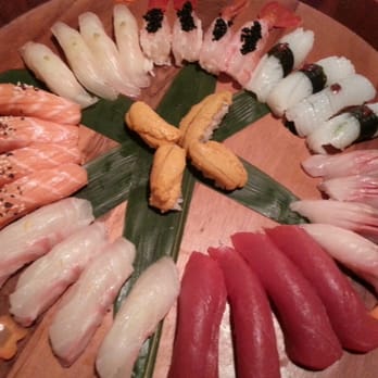 Sapporo Sushi - SUSHI PLATTER - Japanese Near Me - Long Beach, California