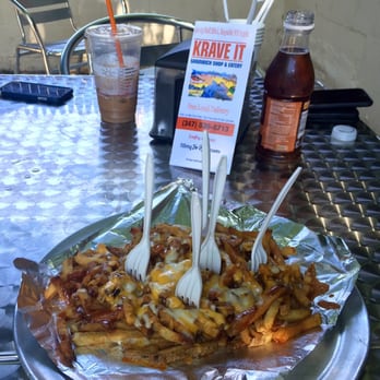 Krave It Pizza & Sandwich Joint - This is one order of their great fries! - Sandwiches Near Me - Bayside, New York