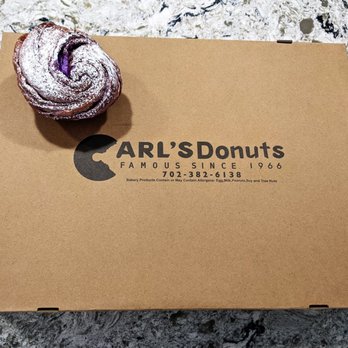 Carl’s Donuts - 06/09/23 Ube Croissant Donut - Donuts Near Me - Las Vegas, Nevada
