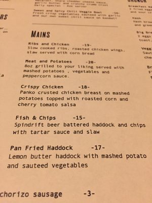Menu photo 2 Station Six Halifax, NS Menu photo 2 Station Six Halifax, NS