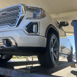 Bucky's Complete Auto Repair - 2020 Denali on Lift