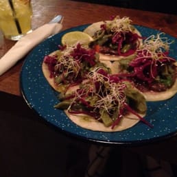 Vegan tostadas.