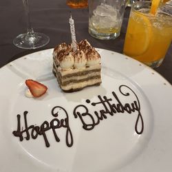 Bon Vivant - Birthday dessert! Tiramisu!