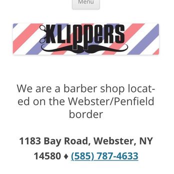 Klippers NY - Beautiful logo barbershop and place to work even former employees mentioned it on their own website!!!! - Barbers Near Me - Webster, New York Klippers NY - Beautiful logo barbershop and place to work even former employees mentioned it on their own website!!!! - Barbers Near Me - Webster, New York