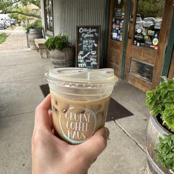 Gruene Coffee Haus - pumpkin spice latte - Coffee & Tea Near Me - New Braunfels, Texas Gruene Coffee Haus - pumpkin spice latte - Coffee & Tea Near Me - New Braunfels, Texas