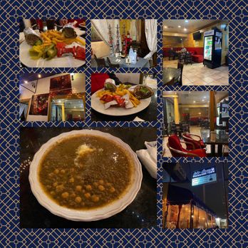 Al Layali - Montage of images from Al Layali Restaurant and Cafe - Mediterranean Near Me - West Hollywood, California
