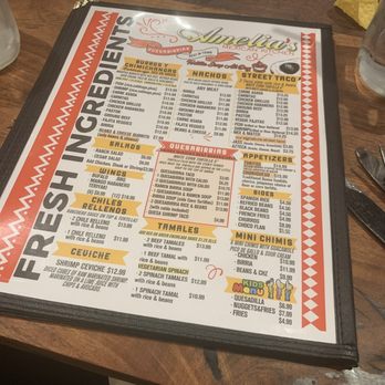 Amelias Mexican Kitchen - Menu - Mexican Near Me - Tucson, Arizona Amelias Mexican Kitchen - Menu - Mexican Near Me - Tucson, Arizona