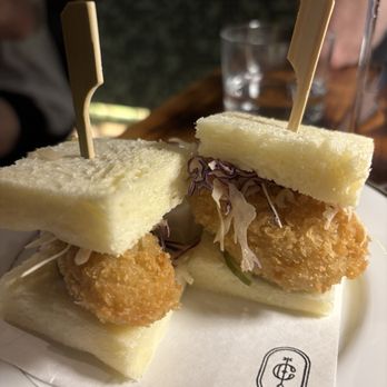 Class On 38th - Fried oyster sando. - Bars Near Me - New York, New York Class On 38th - Fried oyster sando. - Bars Near Me - New York, New York