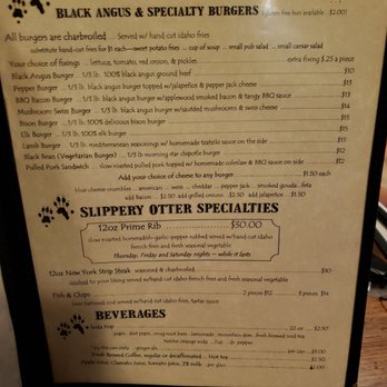 Slippery Otter Pub - Pubs Near Me - West Yellowstone, Montana Slippery Otter Pub - Pubs Near Me - West Yellowstone, Montana