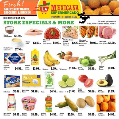 Menu photo 5 La Mexicana Supermercado Manor, TX Menu photo 5 La Mexicana Supermercado Manor, TX