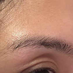 Grace eyebrow threading