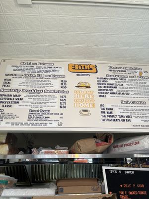Menu photo 6 Edith's New York, NY