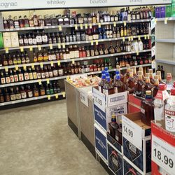 Walgreens - Massive liquor section