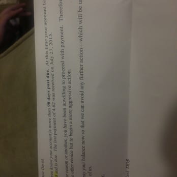 Ward Family Dental - Threatening letter about billing "further action which will be uncomfortable for both of us" - Cosmetic Dentists Near Me - Big Spring, Texas