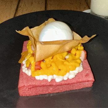 Hotel Xcaret - Lychee guava dessert - Hotels Near Me - Playa del Carmen, ROO