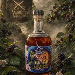 Two Warriors Meadery - Limited Edition "Oak & Bramble" Bourbon Barrel aged honey wine