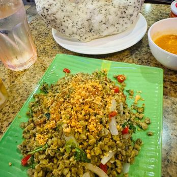One Hot Pot & Grill - Clams with rice cracker - Vietnamese Near Me - Houston, Texas