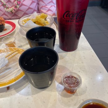 Genki Sushi - Not going drink it again second glass same assumes soap be bless - Sushi Bars Near Me - Kapolei, Hawaii Genki Sushi - Not going drink it again second glass same assumes soap be bless - Sushi Bars Near Me - Kapolei, Hawaii