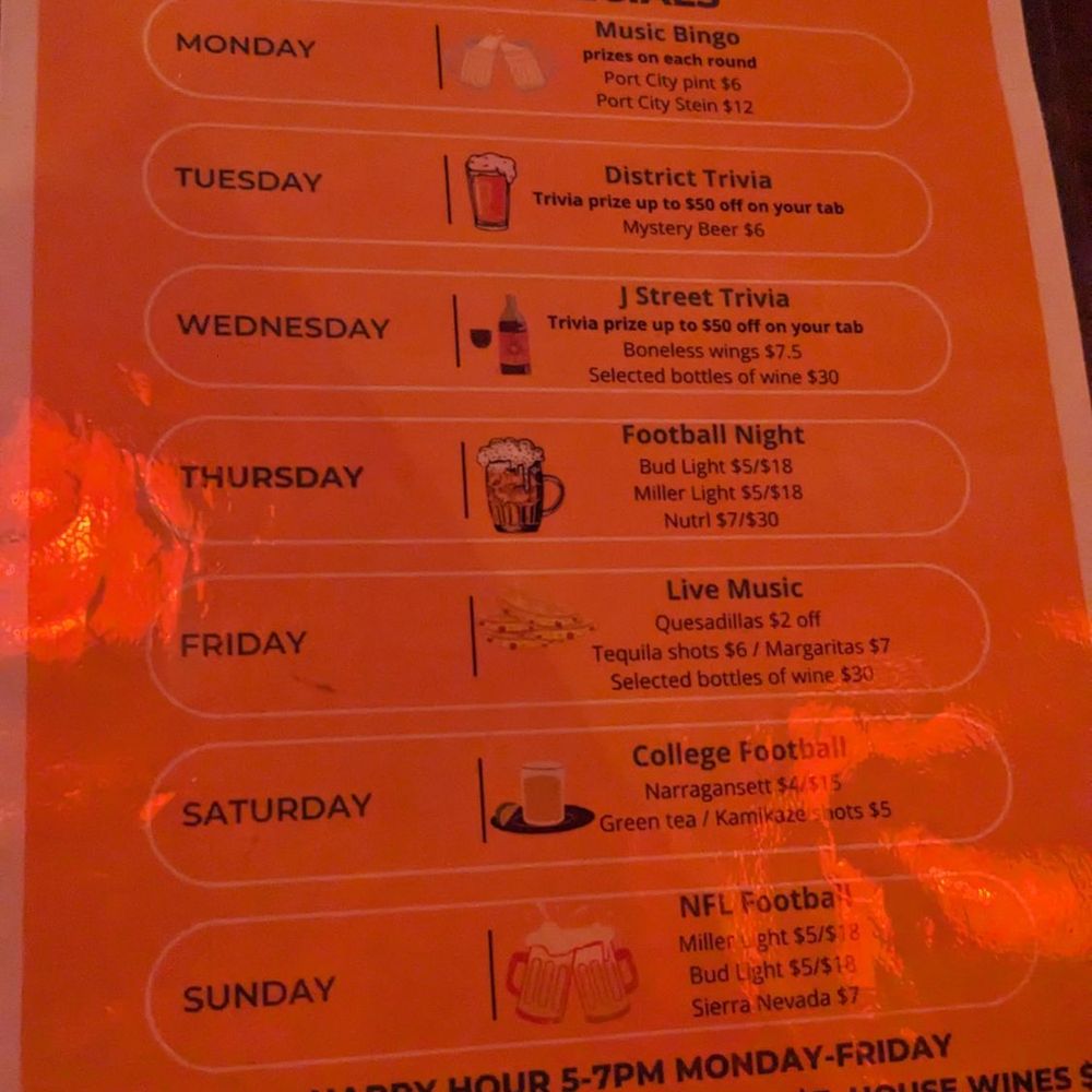 Franklin Hall - Daily special menu - Sports Bars Near Me - Washington, DC, District of Columbia Franklin Hall - Daily special menu - Sports Bars Near Me - Washington, DC, District of Columbia