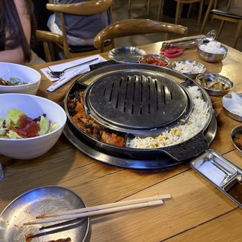Jin BBQ - Table set up - Korean Near Me - Mesa, Arizona
