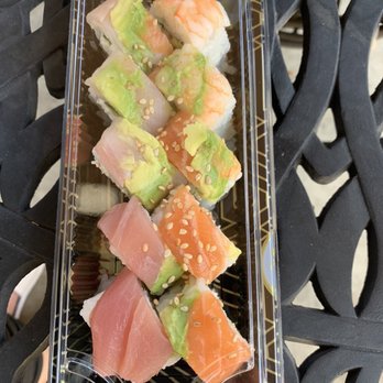 Ezze Sushi - Rainbow Roll - Sushi Bars Near Me - Glendora, California