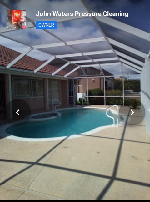 Slide of John Waters Pressure Cleaning