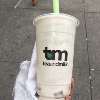 Tea and Milk - Taro milk tea - creamy and made with real taro. - Bubble Tea Near Me - Astoria, New York Tea and Milk - Taro milk tea - creamy and made with real taro. - Bubble Tea Near Me - Astoria, New York