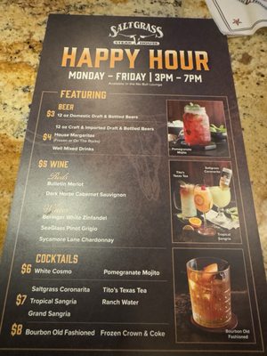 Menu photo 7 Saltgrass Steak House Pearland, TX Menu photo 7 Saltgrass Steak House Pearland, TX