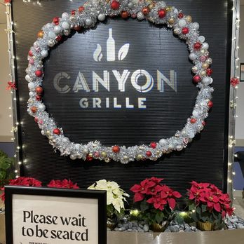 Canyon Grille - Christmas decorations that are here - American Near Me - Escondido, California Canyon Grille - Christmas decorations that are here - American Near Me - Escondido, California