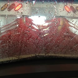 At the car wash...