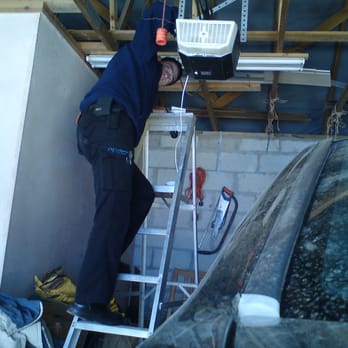 Owl Locksmiths & Security - Fitting a new radio receiver and re wire to a remotely operated garage door that had failed - Security Systems Near Me - Penzance, CON