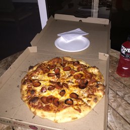 Large pizza. Bueno!!