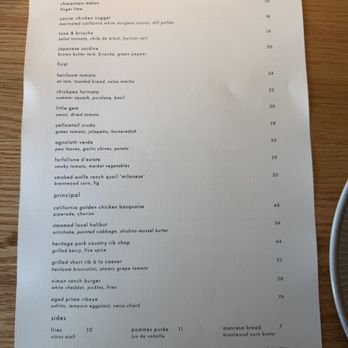 Café Vivant - Menu - American Near Me - Menlo Park, California