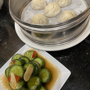 Thumbling - Cucumber Salad and pork dumplings - Shanghainese Near Me - West Covina, California Thumbling - Cucumber Salad and pork dumplings - Shanghainese Near Me - West Covina, California