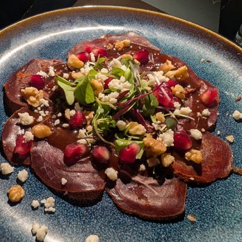 Cedar Agave - Basterma Carpaccio $18 - Mexican Near Me - Redlands, California