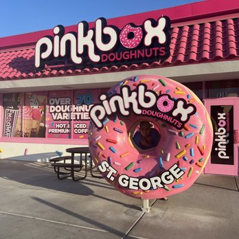 Pinkbox Doughnuts - Outside - Donuts Near Me - St. George, Utah