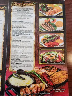 Menu photo 4 Cabrera's Mexican Cuisine Arcadia, CA