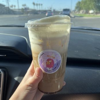 Lucha Kombucha - Cafe De Olla with brown sugar foam - Coffee & Tea Near Me - Yuma, Arizona Lucha Kombucha - Cafe De Olla with brown sugar foam - Coffee & Tea Near Me - Yuma, Arizona