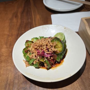 Tsujita Artisan Noodle - Spiral Spicy Cucumber - Ramen Near Me - Houston, Texas Tsujita Artisan Noodle - Spiral Spicy Cucumber - Ramen Near Me - Houston, Texas
