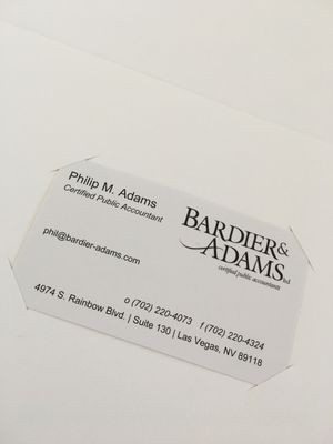 Bardier & Adams Ltd Certified Public Accountants