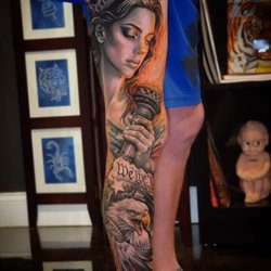 Pink Rose Tattoo