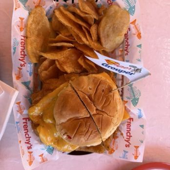 Frenchys South Beach Cafe - Famous Grouper sandwich - Seafood Near Me - Clearwater Beach, Florida Frenchys South Beach Cafe - Famous Grouper sandwich - Seafood Near Me - Clearwater Beach, Florida
