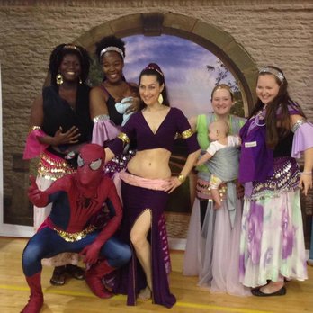 Belly Dance Oasis - Students of "Wear Your Baby to Bellydance" Class perform at a Kids Expo in Houston :) - Performing Arts Near Me - Houston, Texas