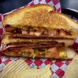 Speedway Lanes - Grilled ham and cheese